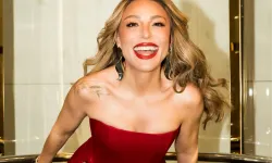 Ziynet Sali Kırmızı Elbisesiyle Sosyal Medyayı Salladı