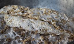 Bu helva kışın üşütmüyor: Yapımı 3 gün sürüyor