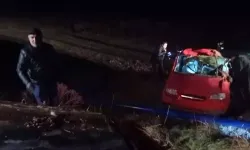 Beypazarı'nda otomobil şarampole uçtu: 3 yaralı