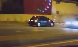 Kahramanmaraş'ta ters yöne giren sürücü kamerada