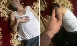 Babasını Dövüp Videoya Aldı