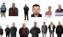 Kırmızı bültenle ve ulusal seviyede aranan 14 suçlu Türkiye'ye getirildi