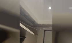 Yeni İnşa Edilen Binada Mutfağın Tavanı Çöktü