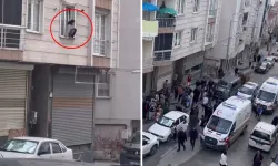 Darp edilip eve kilitlendiği iddia edilen genç kadın camdan atladı