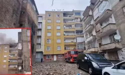 Diyarbakır'da 7 katlı binada yangın; 1 kişi dumandan etkilendi