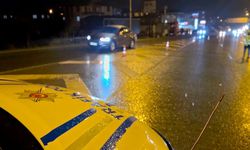 Göksun yolunda kar engeli: zincirsiz araçlara geçiş yok