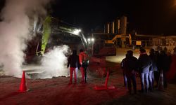 Jeotermal Tesise Ait Boru Hattında Sızıntı