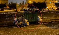 Kahramanmaraş Şeyhadil Mahallesi'nde çöp tepkisi