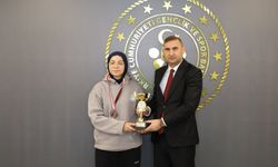 Kahramanmaraşlı sporcu Snowbike Türkiye üçüncüsü oldu