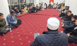 Kahramanmaraş’ta gençlik yurtlarında Miraç Kandili programı