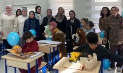 Kahramanmaraş’ta görme engelliler okuluna gönüllü ziyaret