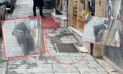 Kahramanmaraş’ta mazgal kapağı açık kaldı, çocuk böyle düştü! O anlar görüntülendi