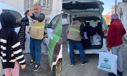 Kahramanmaraş’ta Yardımeli Derneği’nden kış yardımı