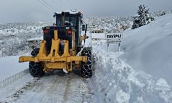 Kahramanmaraş’ta yoğun kar mücadelesi sürüyor