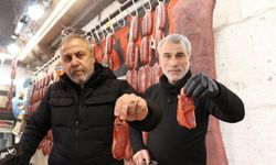 Kayseri’de kış sezonu pastırma satışlarına da yaradı