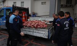 Mersin’de 500 kilo bozuk et ele geçirildi