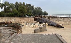 Mersin’de Selin Vurduğu Bölgeler Dronla Görüntülendi: Yaya Köprüsü Yıkıldı