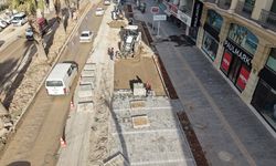Trabzon Bulvarı’nda üstyapı çalışmaları etap etap ilerliyor