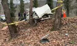 Otomobil ağaca çarptı: 1 ölü, 2 yaralı