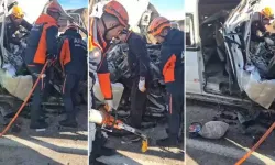 Kayseri'de öğrenci servisi, TIR'a arkadan çarptı: 1 ölü, 7 yaralı