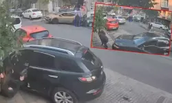 Ölümle burun buruna geldi: Düştüğü araç üzerinden geçip duvara sıkıştırdı