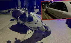 Bursa'da otomobil ile motosiklet çarpıştı: 1 yaralı