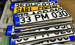 Ankara’da Sahte Plaka Operasyonu: 2,45 Milyonluk Malzeme Ele Geçirildi