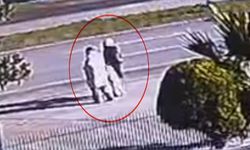 Kızına kahvaltıya giderken feci son: Kaza anı güvenlik kamerasında