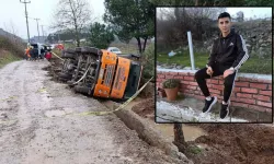 Beton Mikseri Ağaçların Üzerine Devrildi, 1 İşçi Hayatını Kaybetti