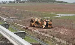 Gaziantep'te askeri araç devrildi; 10 asker yaralı