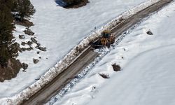 Göksun’da aşırı yağışlar sonucu yollar temizleniyor