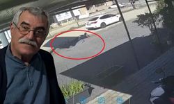 Güvenlik kamerasına yansıyan kazada yaşlı bisikletli yaşamını yitirdi