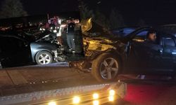 Hurdaya dönen araçtan burnu bile kanamadan çıktı