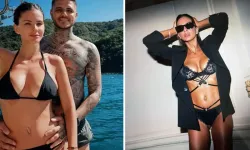 İcardi, sevgilisinin iç çamaşırlı pozlarını paylaştı