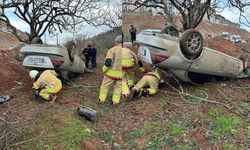 Kahramanmaraş Türkoğlu’nda yaralılar araçta sıkıştı