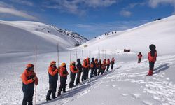 Kahramanmaraş’ta çığa karşı hayat kurtaran eğitim