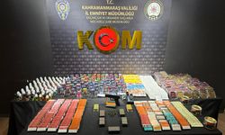 Kahramanmaraş’ta kaçak sigara ve silah operasyonu
