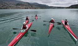 Kahramanmaraş’ta minik ve yıldız kano yarışları heyecanı