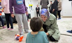 Kahramanmaraş’ta özel çocuklara sevgi dolu buluşma