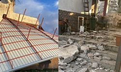 Kahramanmaraş’ta Şiddetli Rüzgar Çatıyı Uçurdu, Yüksek Gerilim Hattı Patladı