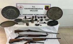 Kahramanmaraş’ta tarihi eser operasyonu: 30 sikke ele geçirildi