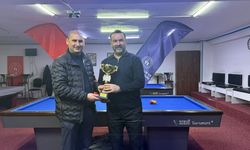 Kahramanmaraş’ta Üç Bant Bilardo İl Birinciliği tamamlandı
