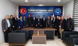 Türk Eğitim Sen’e hayırlı olsun ziyareti