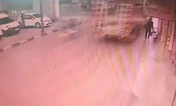 Kamyonun üzerindeki iş makinesi lise öğrencisine çarptı