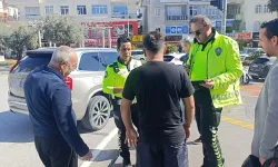 Kaza yapan motosikletli, polisi çağırınca 12 bin 870 TL ceza yedi