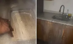 Musluğu Açık Unutan Ev Sahibi Şokta: Tüm Ev Buz Tuttu