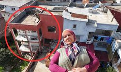 Ölüm korkusuyla yaşayan aile, yıkılmayan bina nedeniyle tedirgin