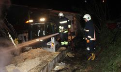 Ordu’da ahır yangını: 27 büyükbaş hayvan telef oldu