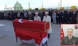 Şehit astsubay Okur, memleketinde toprağa verildi