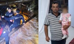 Sele kapılan otomobil sürücü, 3 saatlik çalışmanın sonunda ölü olarak bulundu